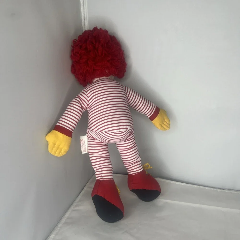 VTG 1984 Mcdonald’s Ronald Mcdonald Stuffed Clown Doll 15”